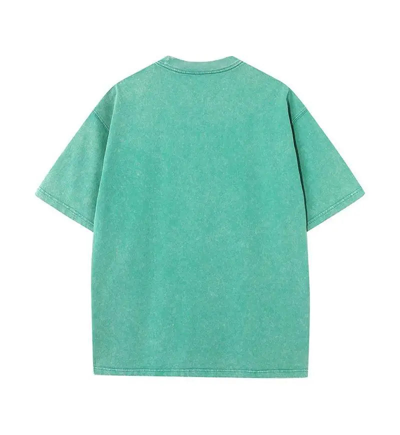 Men’s Hip Hop Cotton Tee – Breathable & Quick-Dry Summer Streetwear