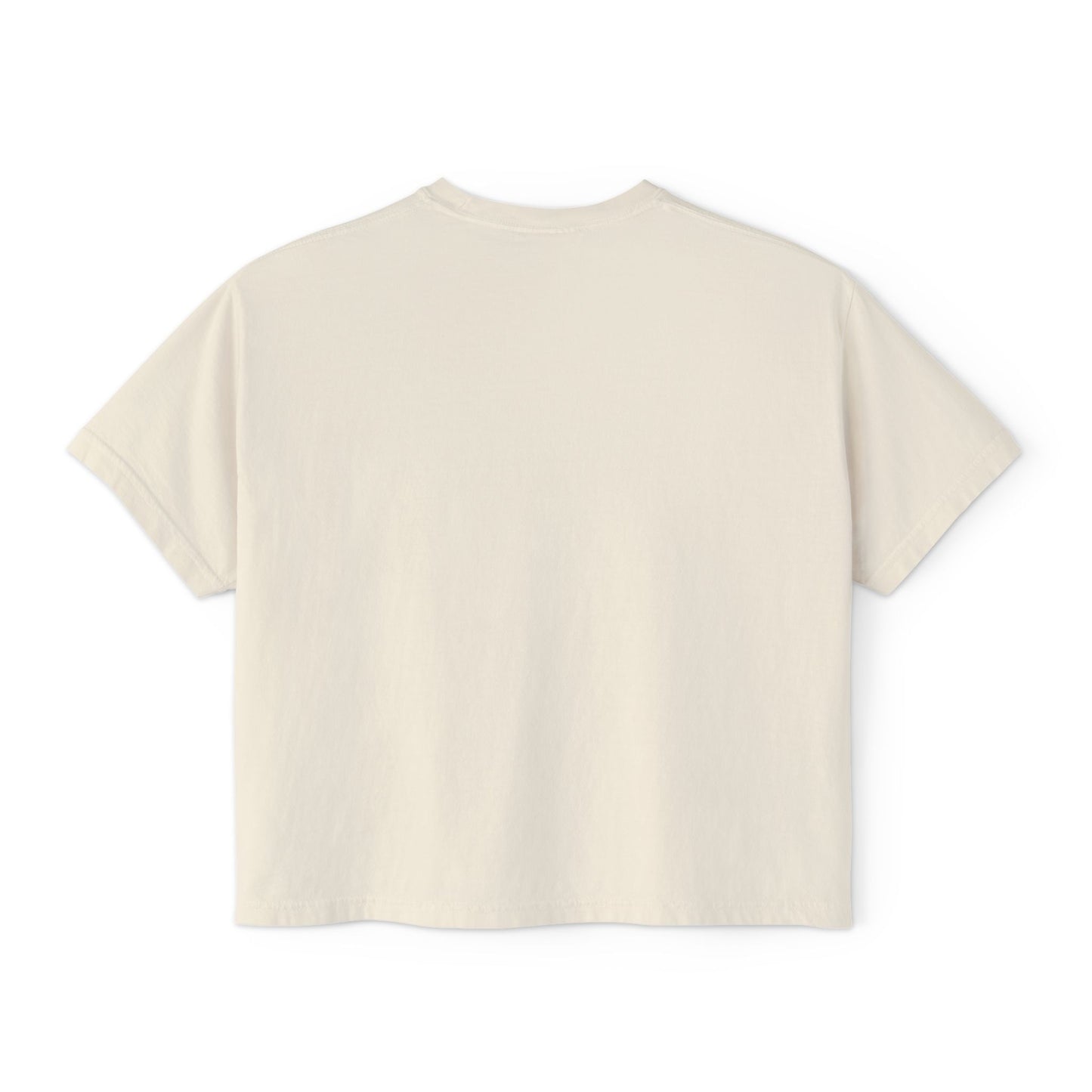 Women's Boxy Tee - Sad Girl Graphic, Cute Casual Top, Anime Inspired Shirt, Gift for Her, Streetwear Fashion