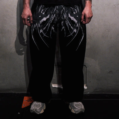 Men’s Pleated Casual Sweatpants – Ankle-Length Drawstring Pants for All Seasons