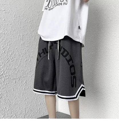 Men’s Casual Printed Shorts – Loose Fit with Pockets for Spring & Summer