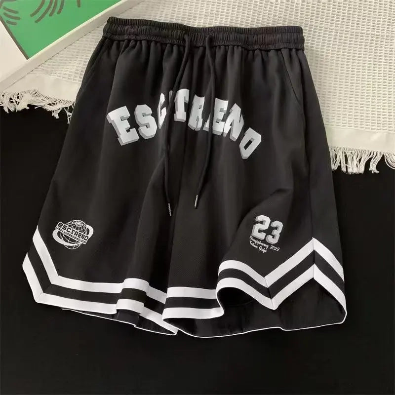 Men’s Casual Printed Shorts – Loose Fit with Pockets for Spring & Summer