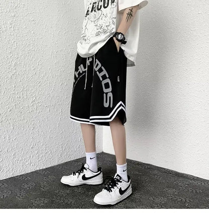 Men’s Casual Printed Shorts – Loose Fit with Pockets for Spring & Summer