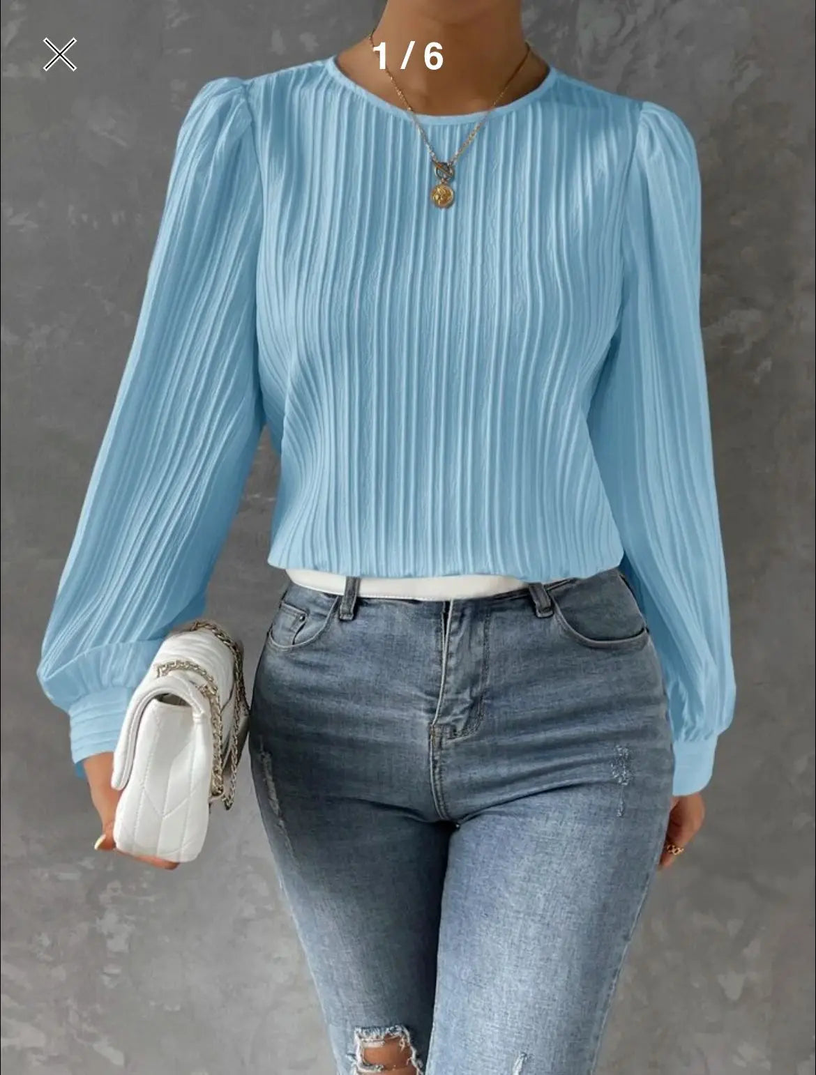 Women’s Casual Long Sleeve Solid Tee – Autumn & Winter Essential