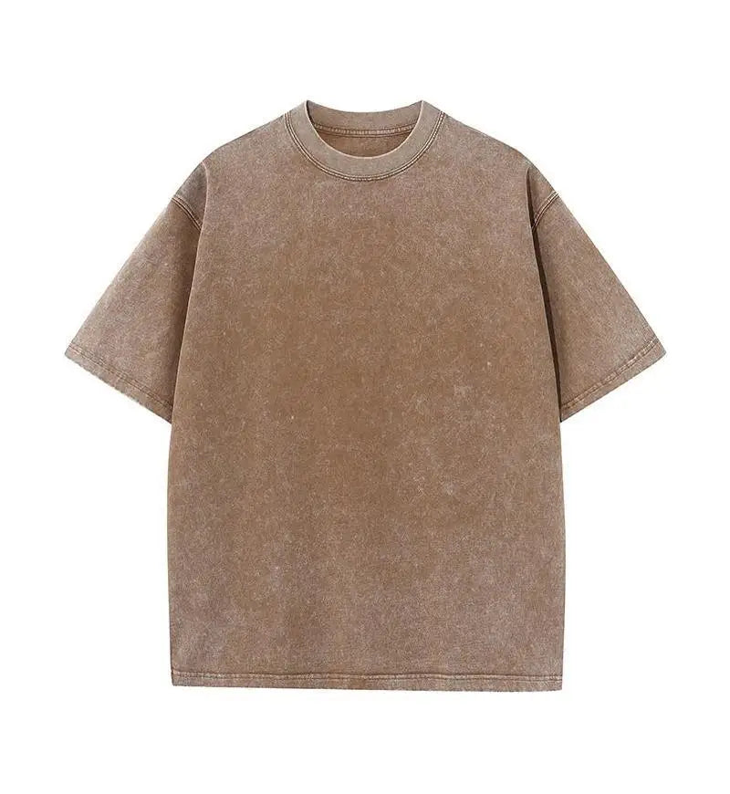 Men’s Hip Hop Cotton Tee – Breathable & Quick-Dry Summer Streetwear