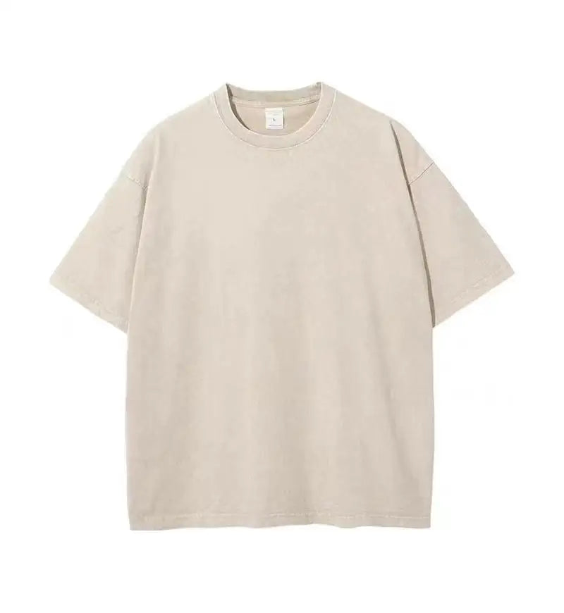 Men’s Hip Hop Cotton Tee – Breathable & Quick-Dry Summer Streetwear