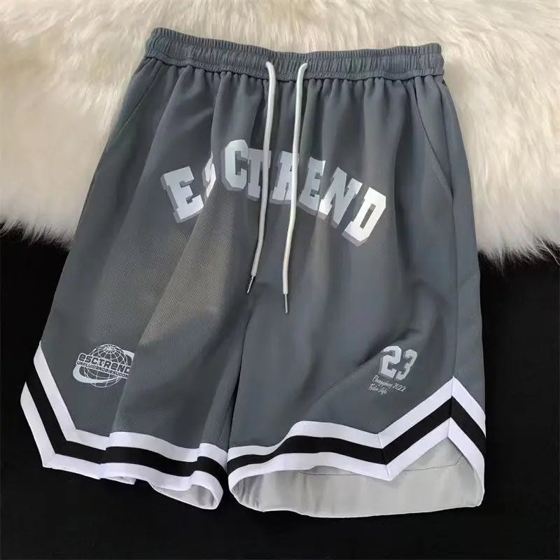 Men’s Casual Printed Shorts – Loose Fit with Pockets for Spring & Summer