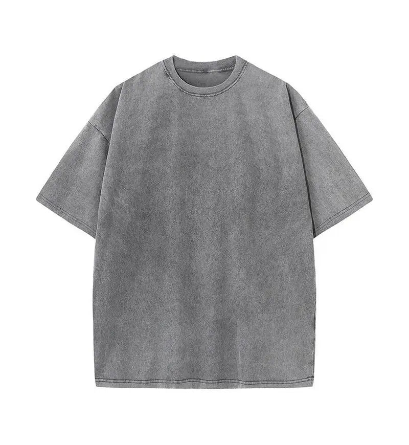Men’s Hip Hop Cotton Tee – Breathable & Quick-Dry Summer Streetwear