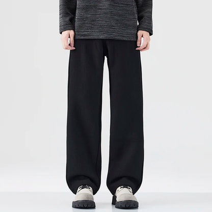 Men's Wide Leg Streetwear Jeans – Urban Smart Casual for Fall/Winter